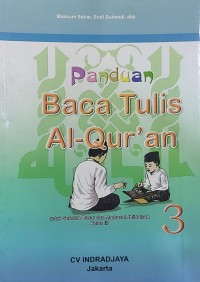 Image of Panduan Baca Tulis Al-Qur'an 3