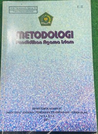 Image of Metodologi Pendidikan Agama Islam