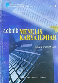 Image of Teknik Menulis Karya Ilmiah