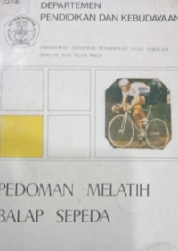 Image of Pedoman Melatih Balap Sepeda