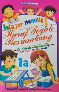 Image of Huruf Tegak Bersambung kelas 1